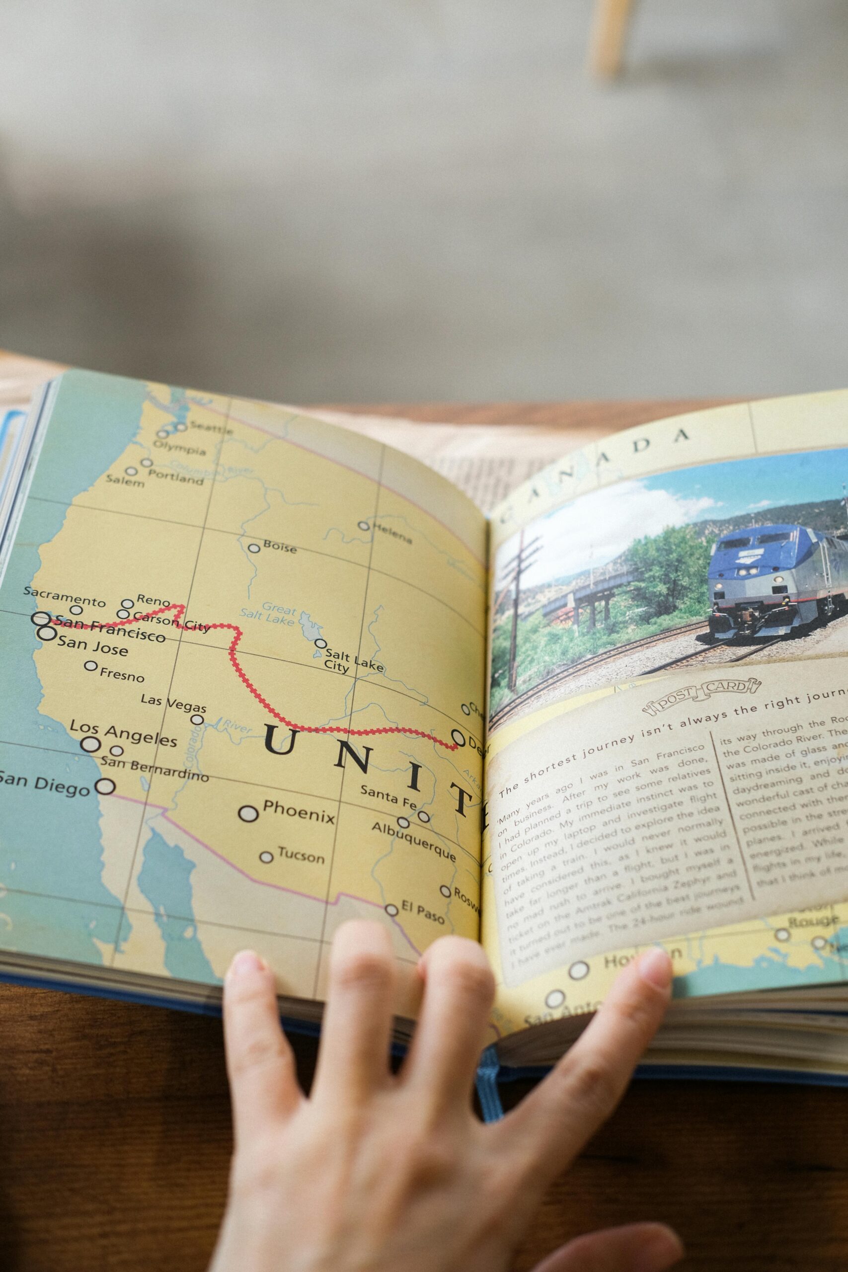 Map and Itinerary Map and Itinerary